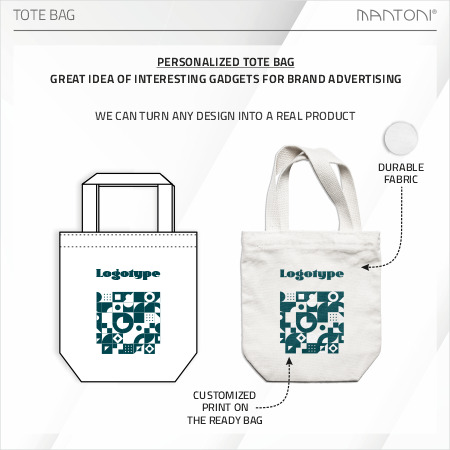 High-quality personalized tote bags for brand promotion