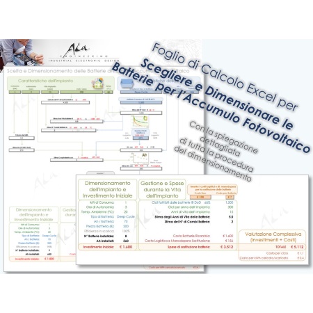 Tool gratuito per le Batterie per l'Accumulo Fotovoltaico