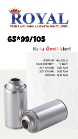 65*99/105 Aerosol Tinbox