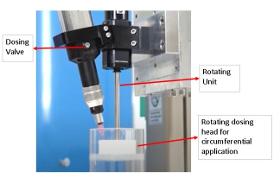 Checmical circumferential dosing system 