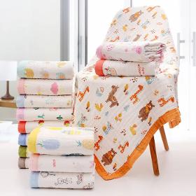 100% Cotton Muslin Baby Blanket