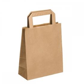 Paper Bag with Flat Handle