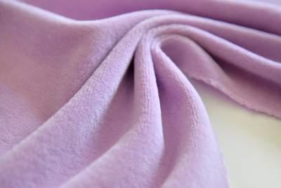 Knitted velvet fabric