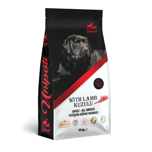 UNIPATI  Adult Dog Food with Lamb and Rice for All Breeds 