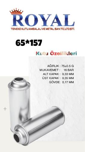 65*157 Aerosol Tinbox