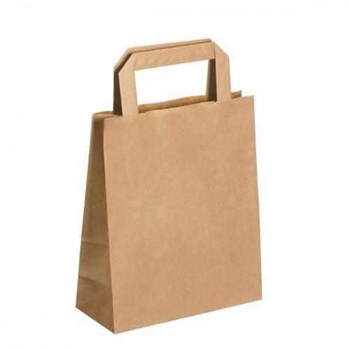 Paper Bag with Flat Handle