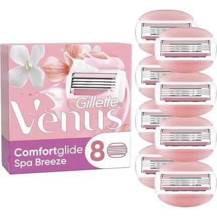 Gillette venus comfortglide spa breeze kadın tıraş bıçağı 8 yedek